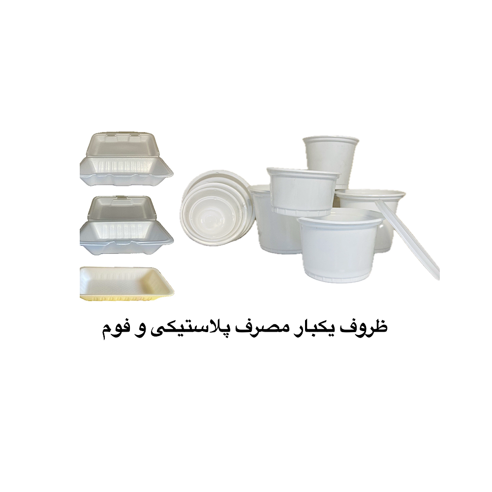 ظروف یکبار مصرف پلاستیکی و فوم